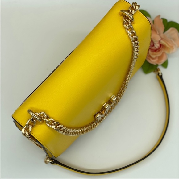 MICHAEL KORS MOTT LARGE CHAIN SHOULDER CROSSBODY - Picture 10 of 16